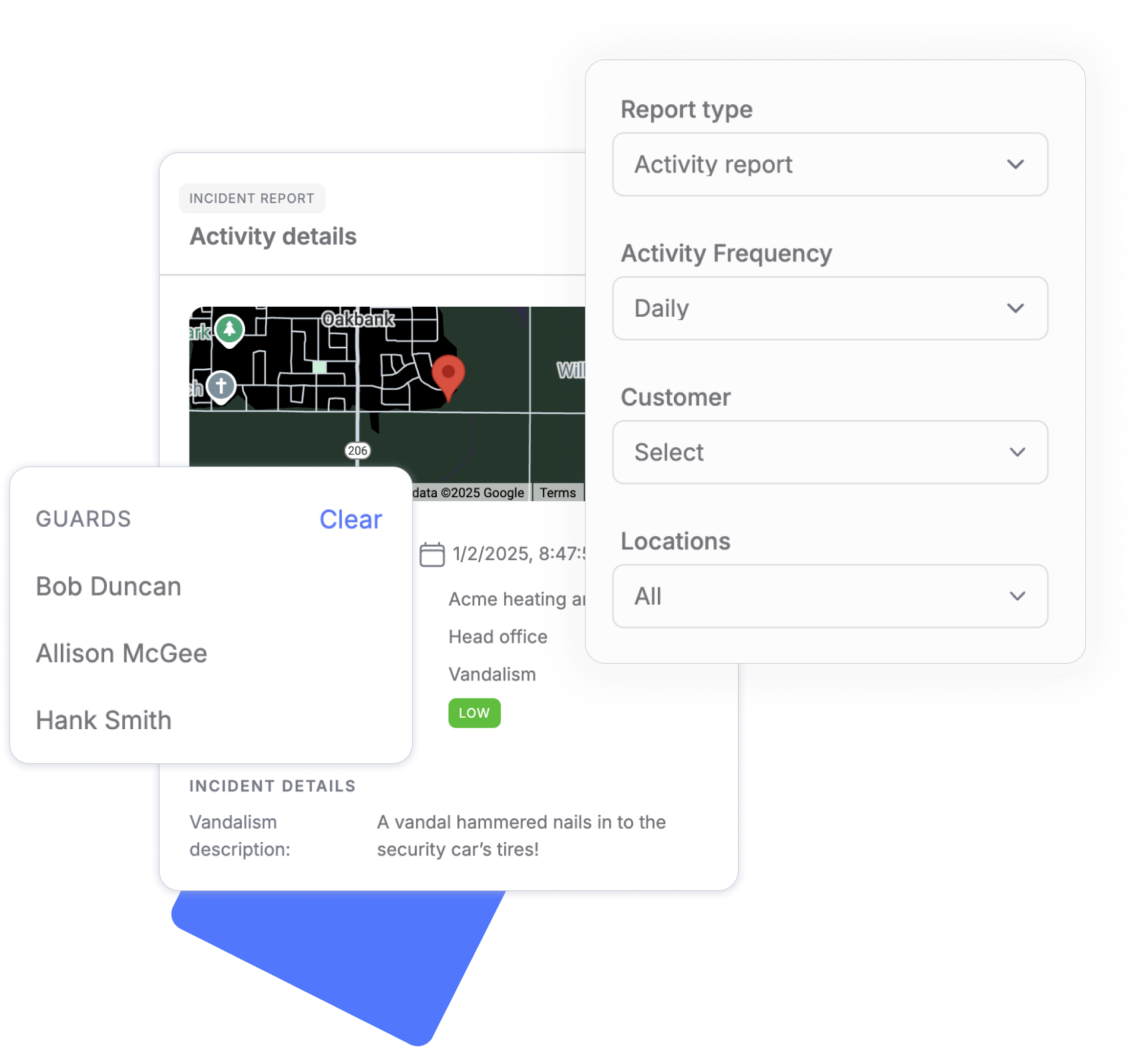 Dynamic report filtering